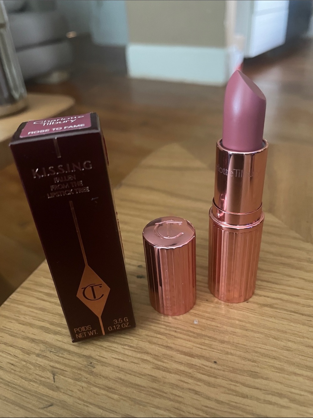 Charlotte Tilbury K.I.S.S.I.N.G Lipstick in Dusty Rose